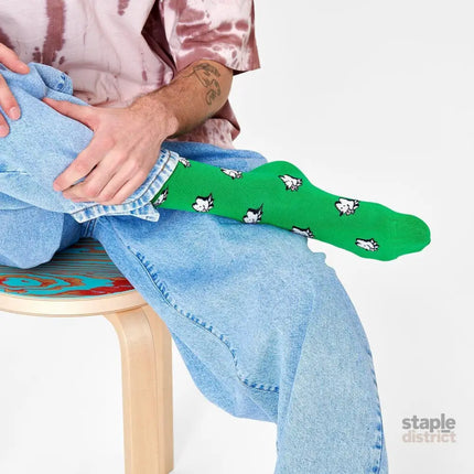 Happy Socks adult Dog Sock Size 41-46-2006733445342040065