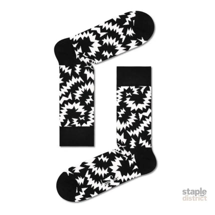 Happy Socks adult Zig Zag Sock Size 36-40-2006733444872278016