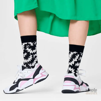 Happy Socks adult Zig Zag Sock Size 36-40-2006733444872278017