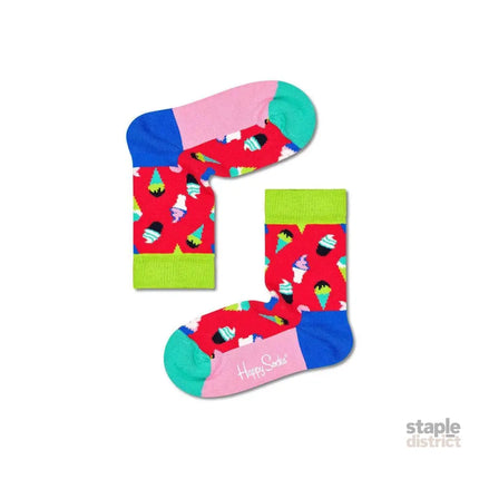 Happy Socks Kids ice cream Sock Size 2-3Yrs-2006733446419976192