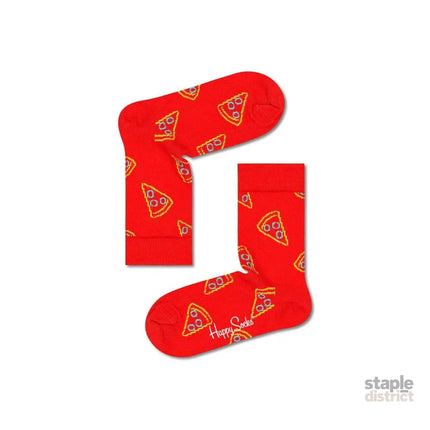 Happy Socks Kids Pizza Slice Sock Size 4-6Yrs-2006733447023955968