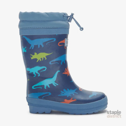 Hatley Rainy Rainbows Sherpa Lined Kids Rain Boots Size 8-2006733338466979842