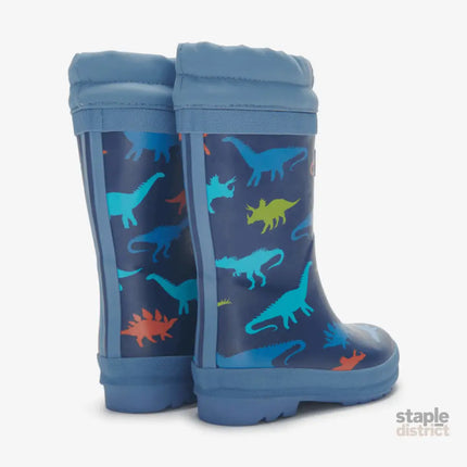 Hatley Rainy Rainbows Sherpa Lined Kids Rain Boots Size 8-2006733338466979841