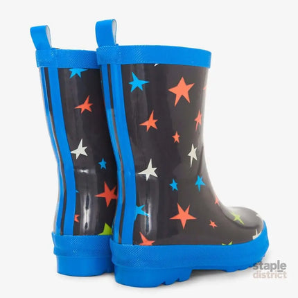 HATLEY Shiny Kids Rain Boots | Ombre Stars size 9-2006733332620120064