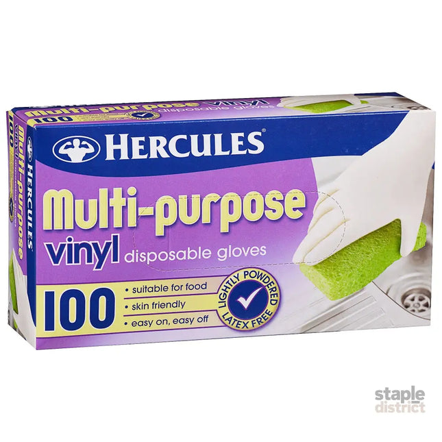 Hercules Multipurpose Vinyl Gloves 100pk-2050056820189433856