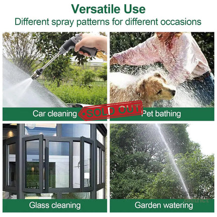 High Pressure Long Pole Water Spray Nozzle Household Car Wash Cleaning Sprayer - Car Wash Sprayer Set - Auto
