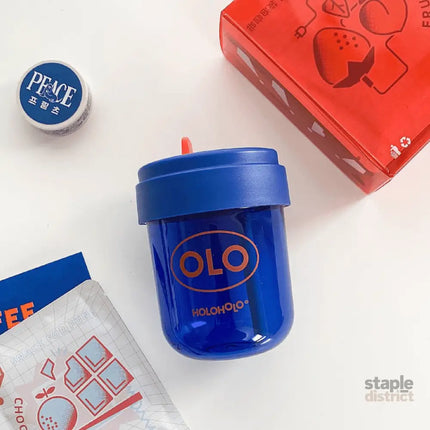HOLOHOLO Heat-Resistant Reusable Coffee Cup Blue 300ml-2006733460005326850