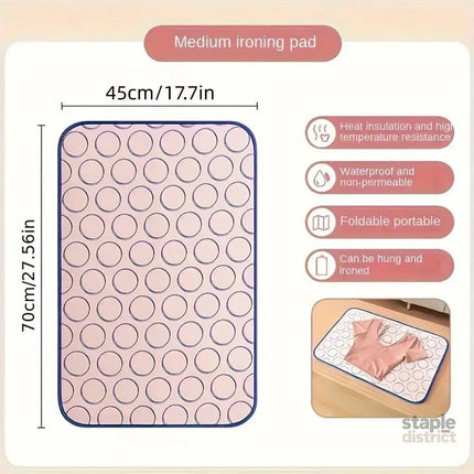 Home Travel Insulated Ironing Mat Non Slip Soft Folding Ironing Board Pad - Appliances > Washers Dryers & Irons > Irons