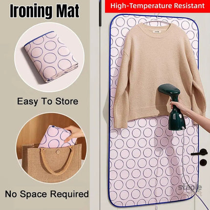 Home Travel Insulated Ironing Mat Non Slip Soft Folding Ironing Board Pad - Appliances > Washers Dryers & Irons > Irons