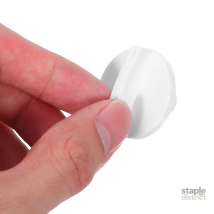 HOOWIFFY Appliance Temperature Knob Thermostat Control Knob Plastic White 1Pcs for Display Cabinet - Appliances >