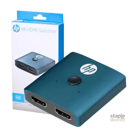 HP DHC-HD01V 4K Professional Dual Port HDMI Switch Hub for PC / TV / Monitor - Electronics > Computers & Tablets >