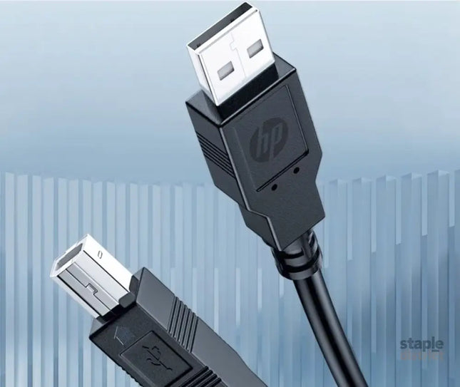 HP DHC-PT100-1M USB-A to USB-B v2.0 cable 1M Black - Electronics > Computer Accessories > Computer Cables & Adapters