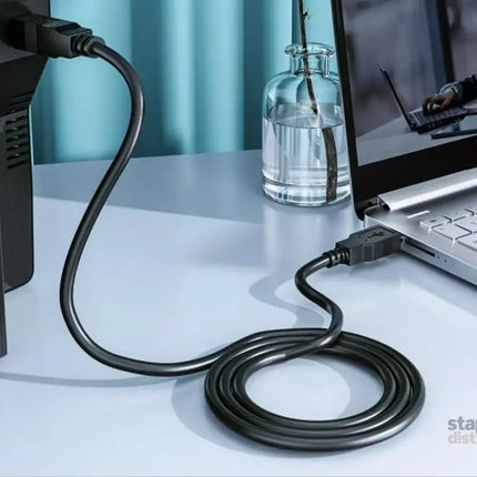 HP DHC-PT100-1M USB-A to USB-B v2.0 cable 1M Black - Electronics > Computer Accessories > Computer Cables & Adapters