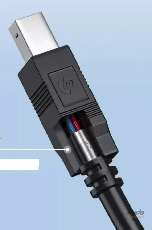 HP DHC-PT100-2M USB-A to USB-B v2.0 cable 2M Black - Electronics > Computer Accessories > Computer Cables & Adapters