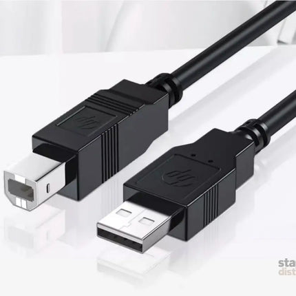 HP DHC-PT100-3M USB-A to USB-B v2.0 cable 3M Black - Electronics > Computer Accessories > Computer Cables & Adapters