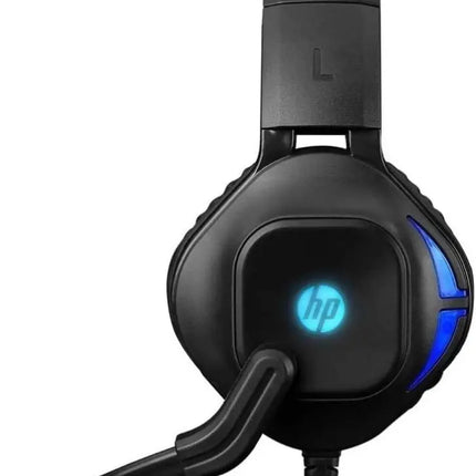 HP DHE-8002 Wired Gaming Headset for PC / Laptop -USB +3.5mm with LED - Electronics > Headphones and Earphones > Over