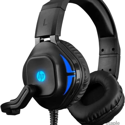 HP DHE-8002 Wired Gaming Headset for PC / Laptop -USB +3.5mm with LED - Electronics > Headphones and Earphones > Over