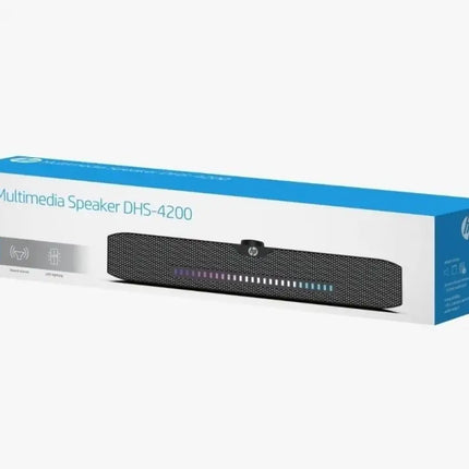 HP DHS-4200 Wired RGB Gaming Surround Soundbar Multimedia Speaker - Electronics > Headphones and Earphones > Over Ear