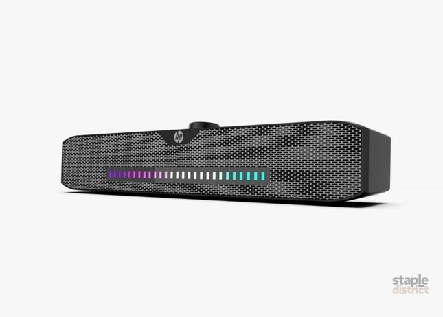HP DHS-4200 Wired RGB Gaming Surround Soundbar Multimedia Speaker - Electronics > Headphones and Earphones > Over Ear