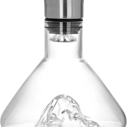 CARLA HOME Iceberg Wine Decanter with Aerator Filter and Lid - Appliances > Fridges & Freezers > Fridges
