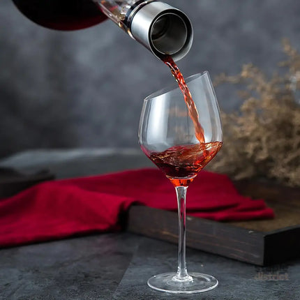 CARLA HOME Iceberg Wine Decanter with Aerator Filter and Lid - Appliances > Fridges & Freezers > Fridges