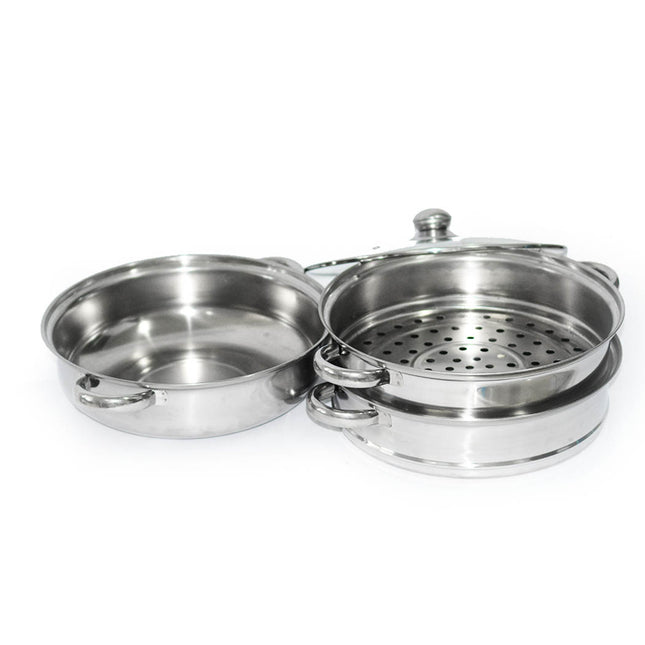TOQUE Stainless Steel Steamer Meat Vegetable-2029387268405465089