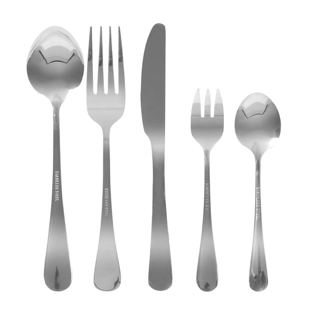 Tableware Cutlery Set Stainless Steel Silver-2029387268220915713