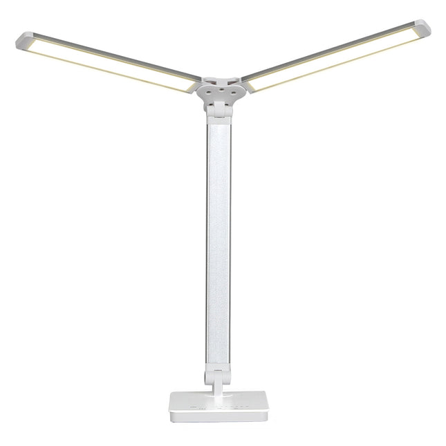 Emitto Double Head Desk Lamp LED Light Eye Caring USB-2006732702522413057