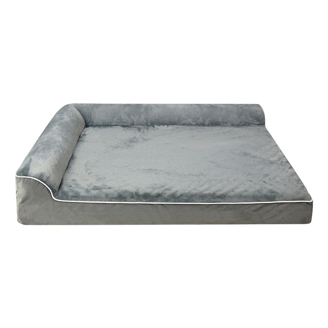 Pawz Orthopedic Dog Bed L Grey-2006732879849197569