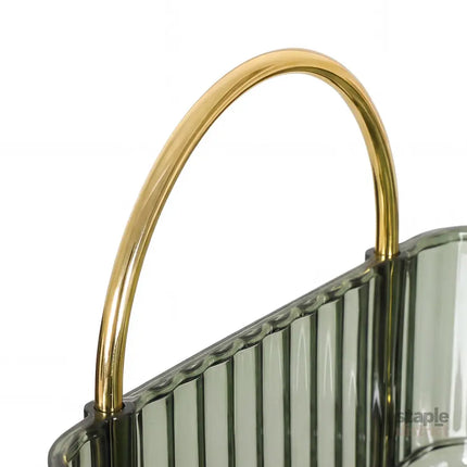 Ilus Makeup Organiser Vanity Countertop Shelf Cosmetic Holder Storage Green-2050056778762293251