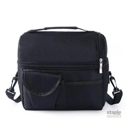 Insulated Lunch Bag Box Tote Cooler For Women Men Hot Cold Food Thermal - Blue - Outdoor Recreation > Iceboxes &