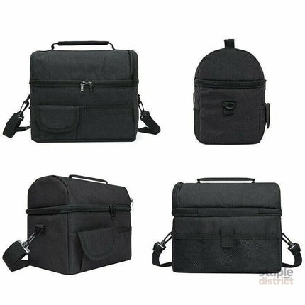 Insulated Lunch Bag Box Tote Cooler For Women Men Hot Cold Food Thermal - Light Blue - Outdoor Recreation > Iceboxes &