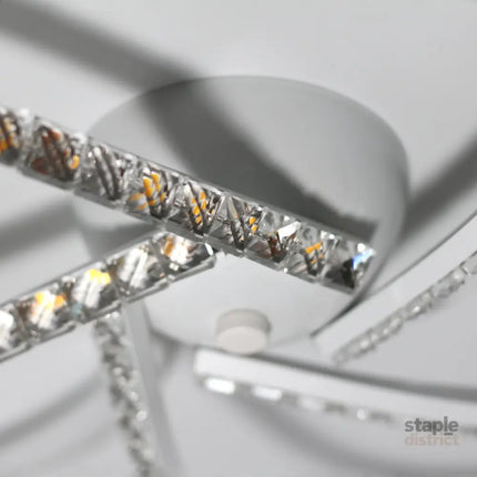 Irie Dimmable 5 Lights LED Ceiling Light - White - Home & Garden > Lighting > Ceiling Lights