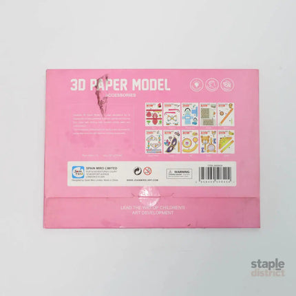 Joan Miro 3D Paper Model Accessories-2006733372851884033