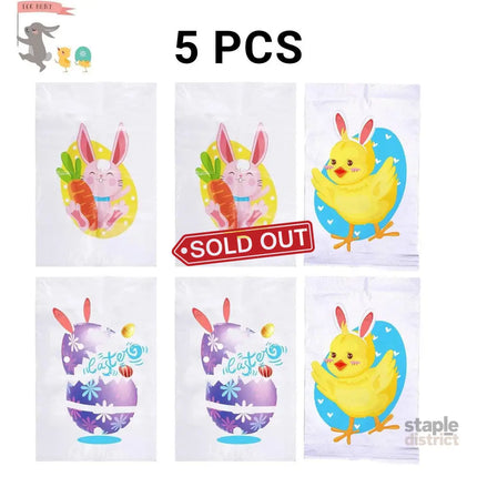Jumping Sack Race Bags 5pcs Set for Outdoor Garden Party Family Group Activity Game - Rabbit - Baby & Kids > Baby &
