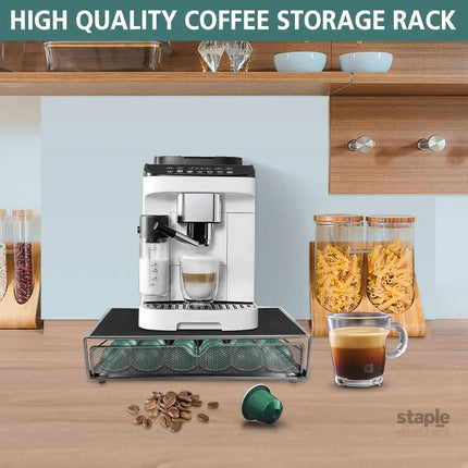 CARLA HOME K-Cup Coffee Pod Drawer for 36 Coffee Pods Storage for Home Kitchen Counter Organizer - Appliances > Kitchen