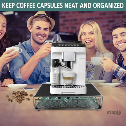 CARLA HOME K-Cup Coffee Pod Drawer for 36 Coffee Pods Storage for Home Kitchen Counter Organizer - Appliances > Kitchen