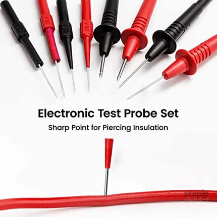KAIWEETS 23PCS Multimeter Test Leads Kit with Replaceable Precision Probes Set and Alligator Clips Test Probes Test