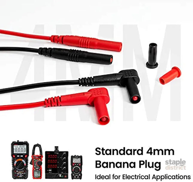 KAIWEETS 23PCS Multimeter Test Leads Kit with Replaceable Precision Probes Set and Alligator Clips Test Probes Test