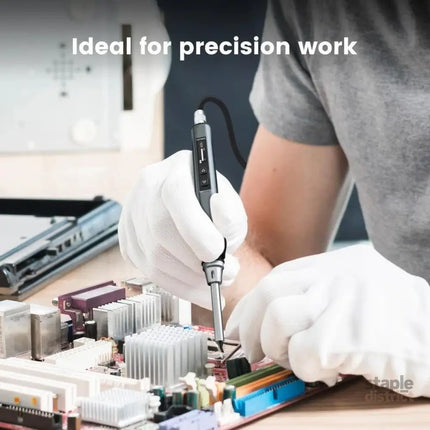 KAIWEETS KETS02 Smart Digital Soldering Iron Kit 65W Programmable AU Plug - Tools > Power Tools > Welding Guns & Plasma