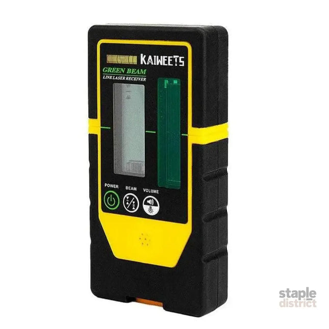 KAIWEETS LR100G Laser Receiver Digital Detector Compatible with KT360A Green - Home & Garden > Garden Tools > Leaf