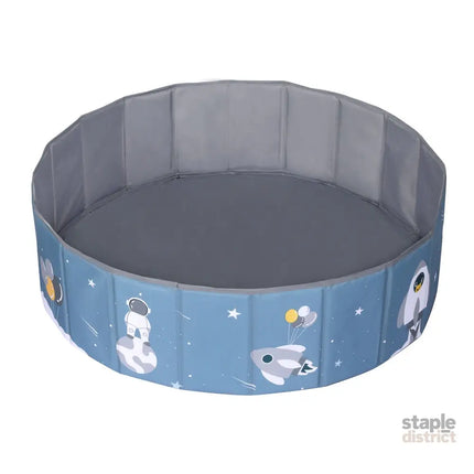 Keezi Kids Ball Pool Pit Toddler Play Foldable Child Playhouse Storage Bag Blue - Baby & Kids > Kid’s Furniture > Toy