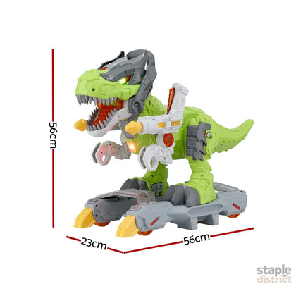 Keezi Kids Dinosaur Ride On Push Car Toy with Spray Function Indoor Outdoor Toys - Baby & Kids > Ride On Cars Go-karts
