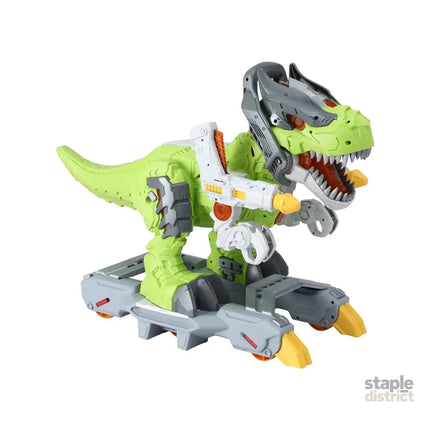 Keezi Kids Dinosaur Ride On Push Car Toy with Spray Function Indoor Outdoor Toys - Baby & Kids > Ride On Cars Go-karts