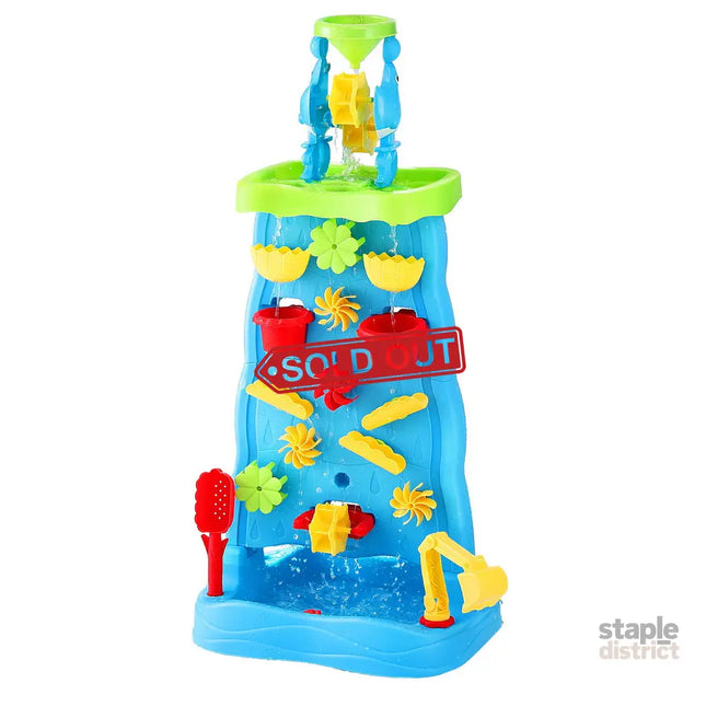 Keezi Kids Sand and Water Table Waterfall Wall Sandpit Toys Beach Shovel - Baby & Kids > Baby & Kid’s Toys > Outdoor