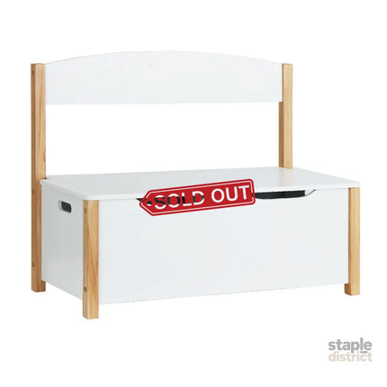 Keezi Kids Toy Box Chest Storage Blanket Children Organiser Seating Bench - Baby & Kids > Kid’s Furniture > Toy Boxes