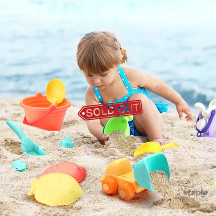 Keezi Kids Water Table Tool Kit Sand Truck Windmill Bucket Shovel Sandpit Toys - Baby & Kids > Baby & Kid’s Toys >
