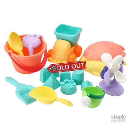 Keezi Kids Water Table Tool Kit Sand Truck Windmill Bucket Shovel Sandpit Toys - Baby & Kids > Baby & Kid’s Toys >