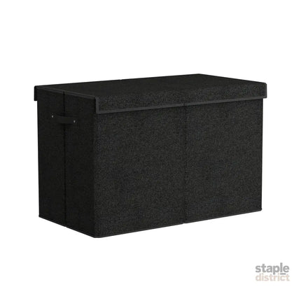 Keezi Large Toy Box Chest Storage with Flip-Top Lid Foldable Organizer Bins - Baby & Kids > Kid’s Furniture > Toy Boxes