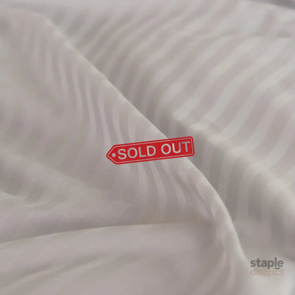 KENSINGTON 1200TC COTTON SHEET SET IN STRIPE- DOUBLE - SILVER (GREY)-1951134851369406470